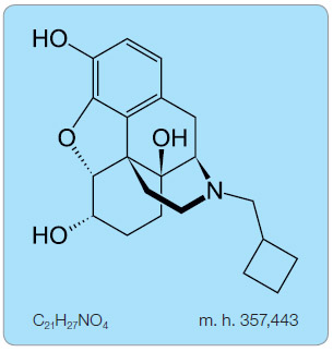  Obr. 1 Chemický strukturní vzorec nalbufinu.
