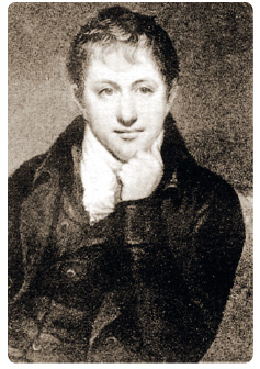 Obr. 9 První experimentoval s oxidem dusným Humphrey Davy (1778–1829). Zdroj: archiv autora.